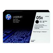 HP 05X BLACK LASERJET TONER CARTRIDGE (PACK OF 2) CE505XD image