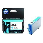 HP 364 CYAN INKJET CARTRIDGE (STANDARD YIELD, 300 PAGE CAPACITY) CB318EE image