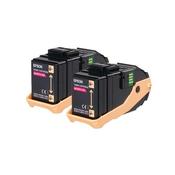 EPSON S050607 MAGENTA TONER CARTRIDGE TWIN PACK (PACK OF 2) C13S050607 image