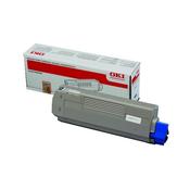 OKI C610 TONER CARTRIDGE 8K BLACK 44315308 image