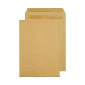 Q-CONNECT C4 ENVELOPES POCKET SELF SEAL 90GSM MANILLA (PACK OF 250) X1082/01 image