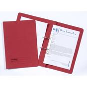 EXACOMPTA GUILDHALL TRANSFER SPIRAL FILE 315GSM FOOLSCAP RED (PACK OF 50 FILES) 348-RED image
