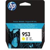 HP 953 INK YELLOW CARTRIDGE (STANDARD YIELD, 10ML, 700 PAGE CAPACITY) F6U14AE image