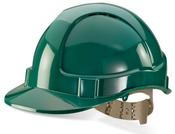 BEESWIFT COMFORT VENTED SAFETY HELMET GREEN  (PACK OF 1) image