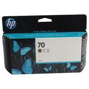 HP 70 GREY INKJET CARTRIDGE (STANDARD YIELD, 130ML, 4,400 PAGE CAPACITY) C9450A image