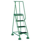 GREEN 4 TREAD STEP LADDER (LOAD CAPACITY: 125KG) 385140 image