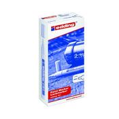 EDDING 751 BULLET TIP PAINT MARKER FINE WHITE (PACK OF 10) 751-049 image