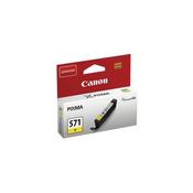 CANON CLI-571Y YELLOW INK CARTRIDGE 0388C001 image