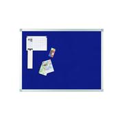 Q-CONNECT ALUMINIUM FRAME FELT NOTICEBOARD 1200X900MM BLUE 9700029 image