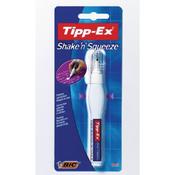 TIPP-EX WHITE SHAKE N SQUEEZE CORRECTION PEN RETAIL BLISTER (PACK OF 10) 802298 image