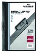 DURABLE 6MM DURACLIP FILE A4 BLACK (PACK OF 25) 2209/01 image