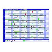 SASCO MAGNETIC PERPETUAL YEAR TO VIEW PLANNER 2400001 image