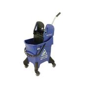 HYGINEER ERGONOMIC HEAVY DUTY MOP BUCKET BLUE 31 LITRE HRMB31/B (PACK OF 1) image