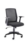 DENALI MID BACK MESH OPERATORS CHAIR BLACK image