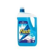 FLASH ALL PURPOSE CLEANER FOR WASHABLE SURFACES 5 LITRES MORNING DEW FRAGRANCE REF 73546 (PACK OF 1) image