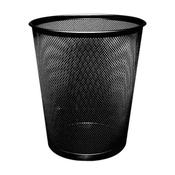 Q-CONNECT WASTE BASKET MESH 18 LITRE BLACK KF00871 (PACK OF 1) image