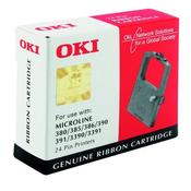 OKI BLACK FABRIC RIBBON FOR MICROLINE 390/391 9002309 image