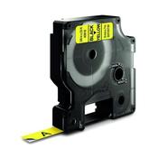 DYMO 40918 D1 LABELMAKER TAPE 9MM X 7M BLACK ON YELLOW S0720730 (PACK OF 1) image