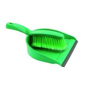 DUSTPAN AND BRUSH SET GREEN 102940GN image