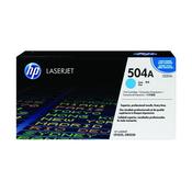 HP 504A CYAN LASERJET TONER CARTRIDGE CE251A image