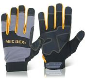 MEC DEX WORK PASSION IMPACT MECHANICS GLOVE 2XL (PAIR) image