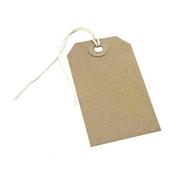 STRUNG TAG 146X73MM BUFF (PACK OF 1000) KF01613 image