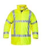 HYDROWEAR NORFOLK MULTI HYDROSOFT FLAME RETARDANT ANTI-STATIC WATERPROOF LINED PARKA SATURN YELLOW M (PACK OF 1) image