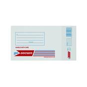 GOSECURE BUBBLE LINED ENVELOPE SIZE 1 90x145MM WHITE (PACK OF 100) KF71447 image