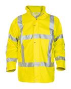 HYDROWEAR NEER MULTI HYDROSOFT FLAME RETARDANT ANTI-STATIC HIGH VISIBILITY WATERPROOF PARKA SATURN YELLOW XL (PACK OF 1) image