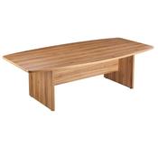 ALTO EXECUTIVE  SLAB ENDED BOARDROOM TABLE AMERICAN BLACK WALNUT W2400MM image