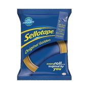 SELLOTAPE ORIGINAL GOLDEN TAPE 24MMX66M (PACK OF 6) 2028242 image