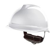 MSA V-GARD 520 PEAKLESS SAFETY HELMET WHITE  (PACK OF 1) image