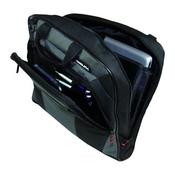 MONOLITH NYLON LAPTOP MESSENGER BAG BLACK AND GREY 2400
