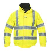 HYDROWEAR INDIA HIGH VISIBILITY GLOW IN DARK PILOT JACKET SATURN YELLOW 2XL (PACK OF 1) image