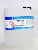 HAND SANITISER FLUID 70% ETHANOL COMES IN A 5 LITRE DRUM AND IS FORMULATED TO ENSURE HANDS ARE FREE OF BACTERIA.  (PACK OF 1) image