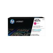 HP 657X HIGH YIELD MAGENTA ORIGINAL LASERJET TONER CARTRIDGE CF473X image