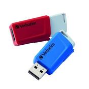 VERBATIM STORE AND CLICK USB 3.2 32GB (PACK OF 2) 49308 image
