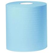 2WORK 2-PLY CENTREFEED ROLL 120M BLUE (PACK OF 6) KF03805 image