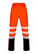 BEESWIFT DELTIC HI-VIS OVERTROUSER  TWO-TONE ORANGE BLACK 5XL (PACK OF 1) image