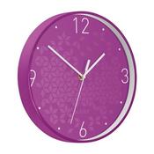 LEITZ WOW WALL CLOCK 291X291X43MM PURPLE REF 90150062 image