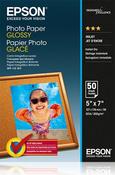 EPSON GLOSSY PHOTO PAPER 13CM X 18CM 200GSM (PACK OF 50 SHEETS) image