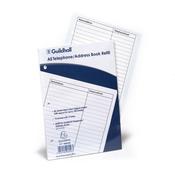 EXACOMPTA GUILDHALL RULED TELEPHONE ADDRESS BOOK REFILL A5 GA5/R (PACK OF 1)