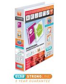 ELBA PANORAMA 40MM 2 D-RING PRESENTATION BINDER A4 WHITE (PACK OF 6) 400008505