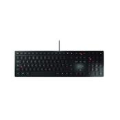 CHERRY KC 6000 SLIM ULTRA FLAT WIRED KEYBOARD BLACK JK-1600GB-2 image