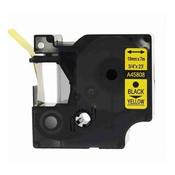 DYMO COMPATIBLE TAPE 19MM BLACK/YELLOW (PACK OF 1) image