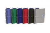 OXFORD CARD COVER WIREBOUND NOTEBOOK A5 ASSORTED (PACK OF 5) 100103741 image