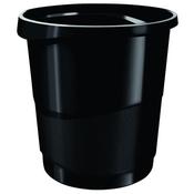 REXEL CHOICES WASTE BIN BLACK 2115622 image