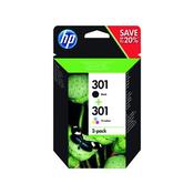 HP 301 BLACK /COLOUR INK CARTRIDGES (PACK OF 2) N9J72AE image