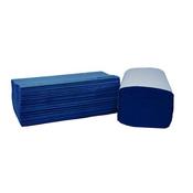 2WORK 1-PLY I-FOLD HAND TOWELS BLUE (PACK OF 3600) 2W70104 image