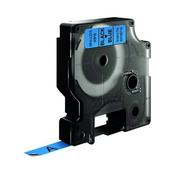 DYMO 40916 D1 LABELMAKER TAPE 9MM X 7M BLACK ON BLUE S0720710 (PACK OF 1) image